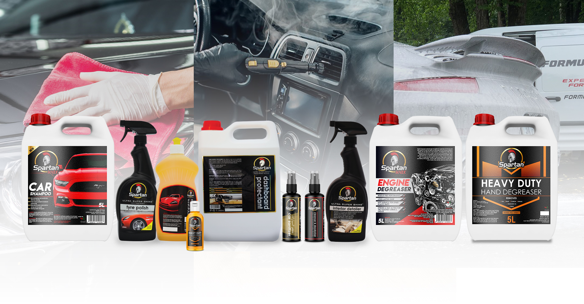 Auto Care Solutions Spartan Wax Middle East Expert Car Detailing